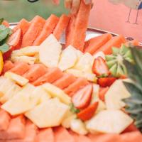 fruit platter close up banner